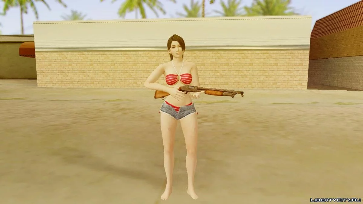 Dead Or Alive 5 LR Momiji Hot Summer / GTA San Andreas