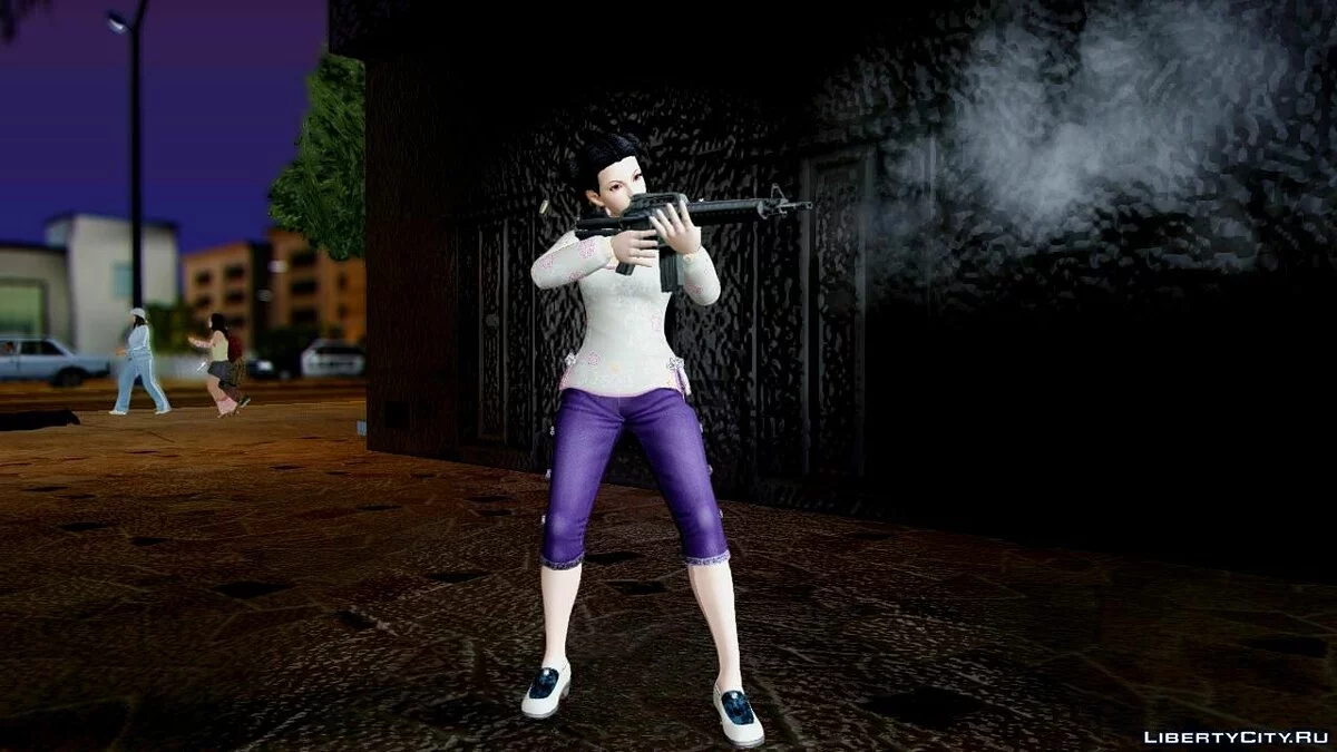 Dead or Alive 5 Ultimate Pai chan 4th cos / GTA San Andreas