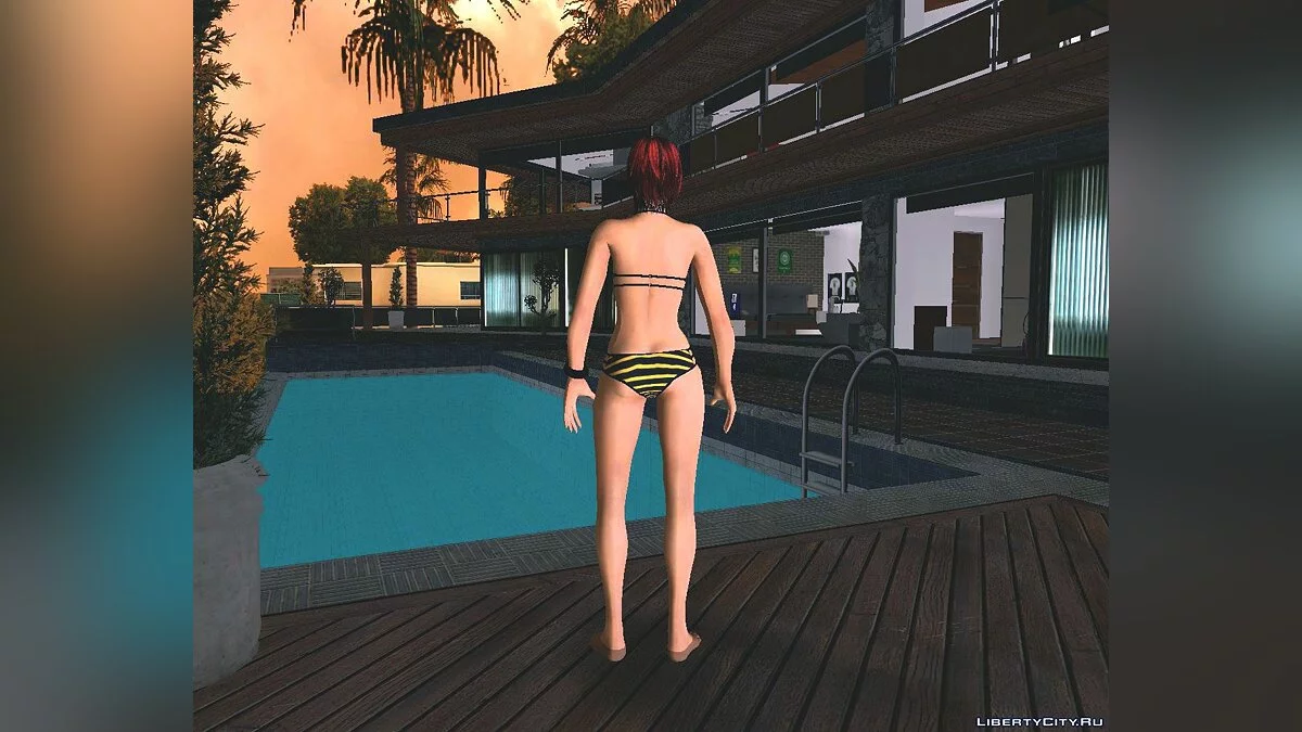 DOAX3 Mila Macchiato Bikini (Emo Hairstyle) / GTA San Andreas