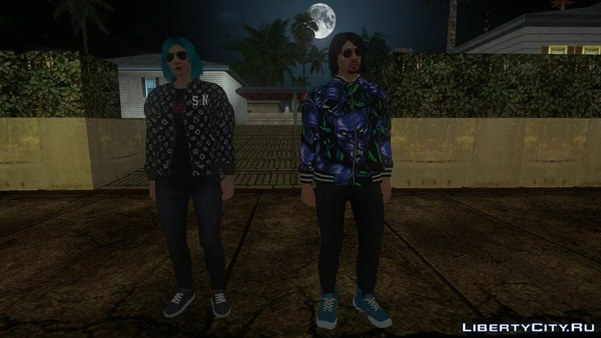 GTA Online Skin Pack #2 DLC After Hours / GTA San Andreas