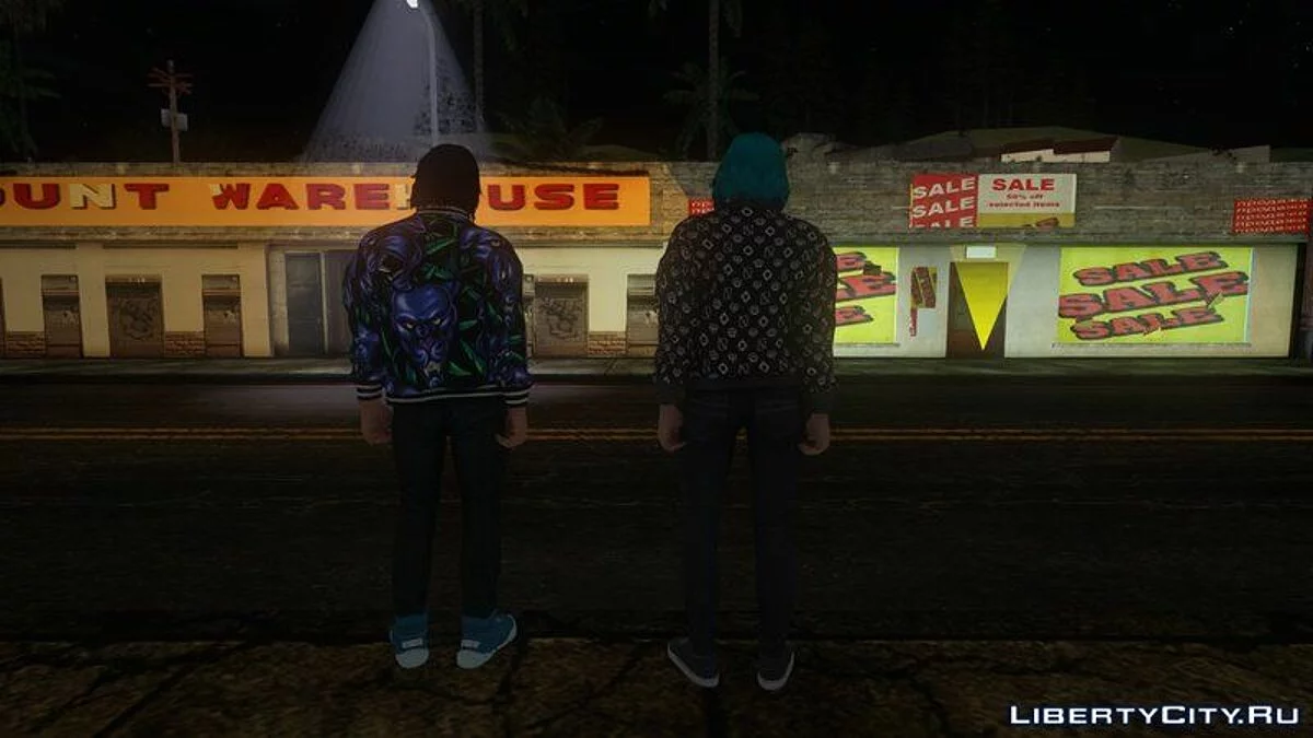 GTA Online Skin Pack #2 DLC After Hours / GTA San Andreas
