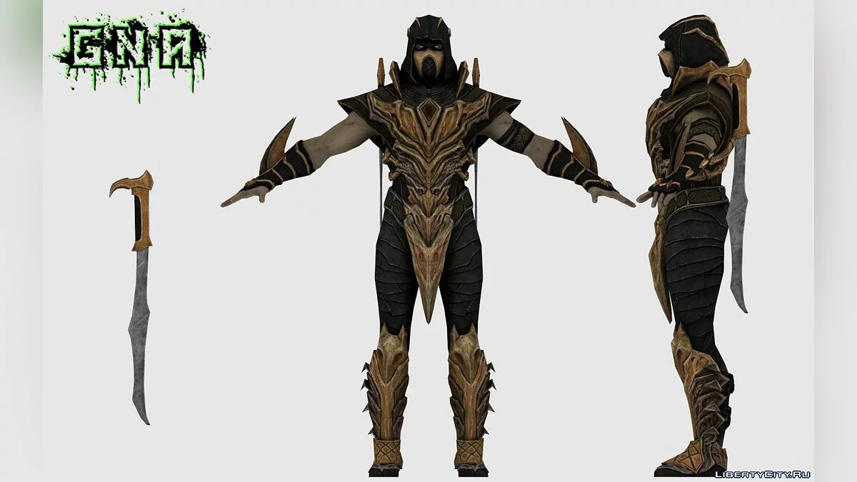 Injustice Scorpion MKXM / GTA San Andreas