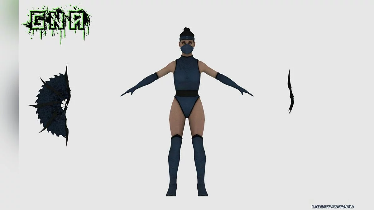 Klassic Kitana MKXM / GTA San Andreas