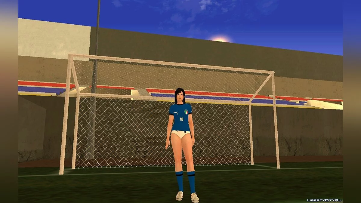 Kokoro Italy National Football Team / GTA San Andreas