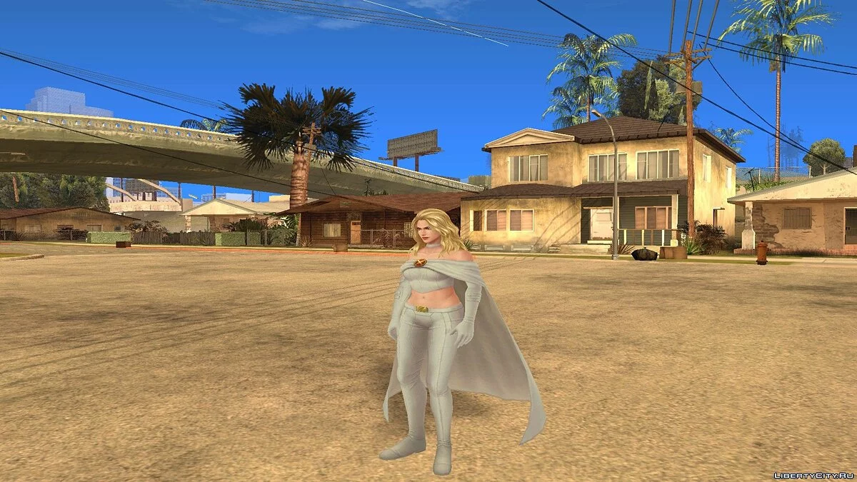 Marvel Future Fight - Emma Frost / GTA San Andreas