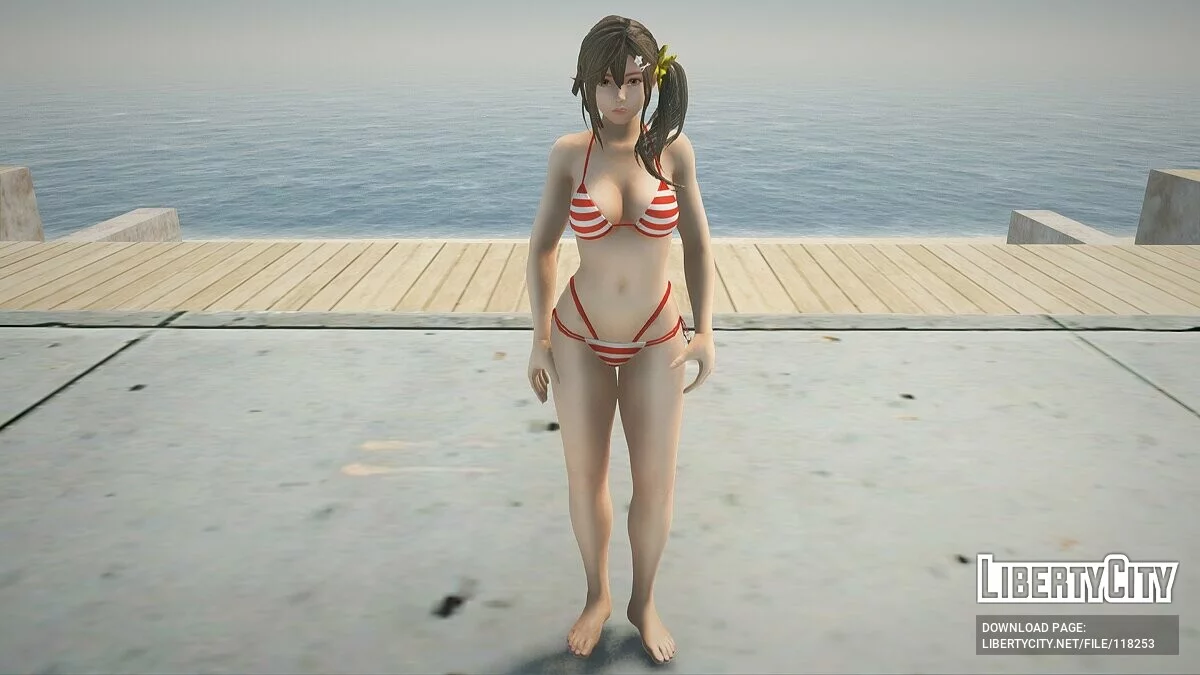 Мисаки в бикини из Dead Or Alive Xtreme Venus Vacation / GTA San Andreas