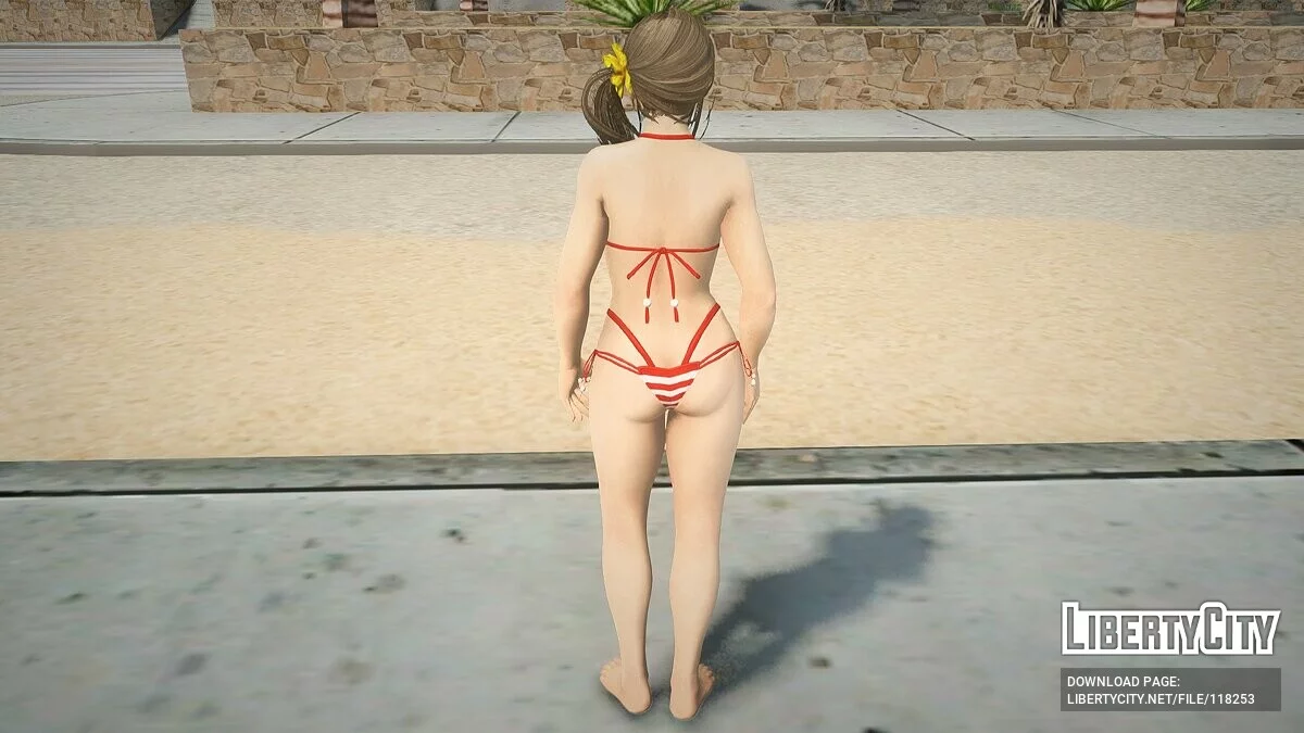 Мисаки в бикини из Dead Or Alive Xtreme Venus Vacation / GTA San Andreas