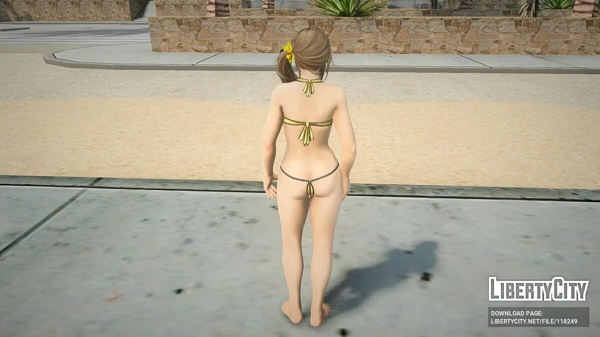 Мисаки в бикини из Dead Or Alive Xtreme Venus Vacation / GTA San Andreas