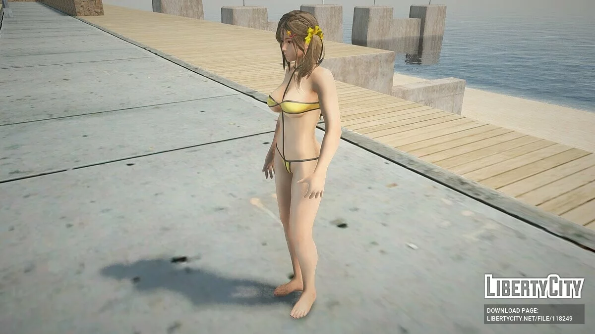 Мисаки в бикини из Dead Or Alive Xtreme Venus Vacation / GTA San Andreas