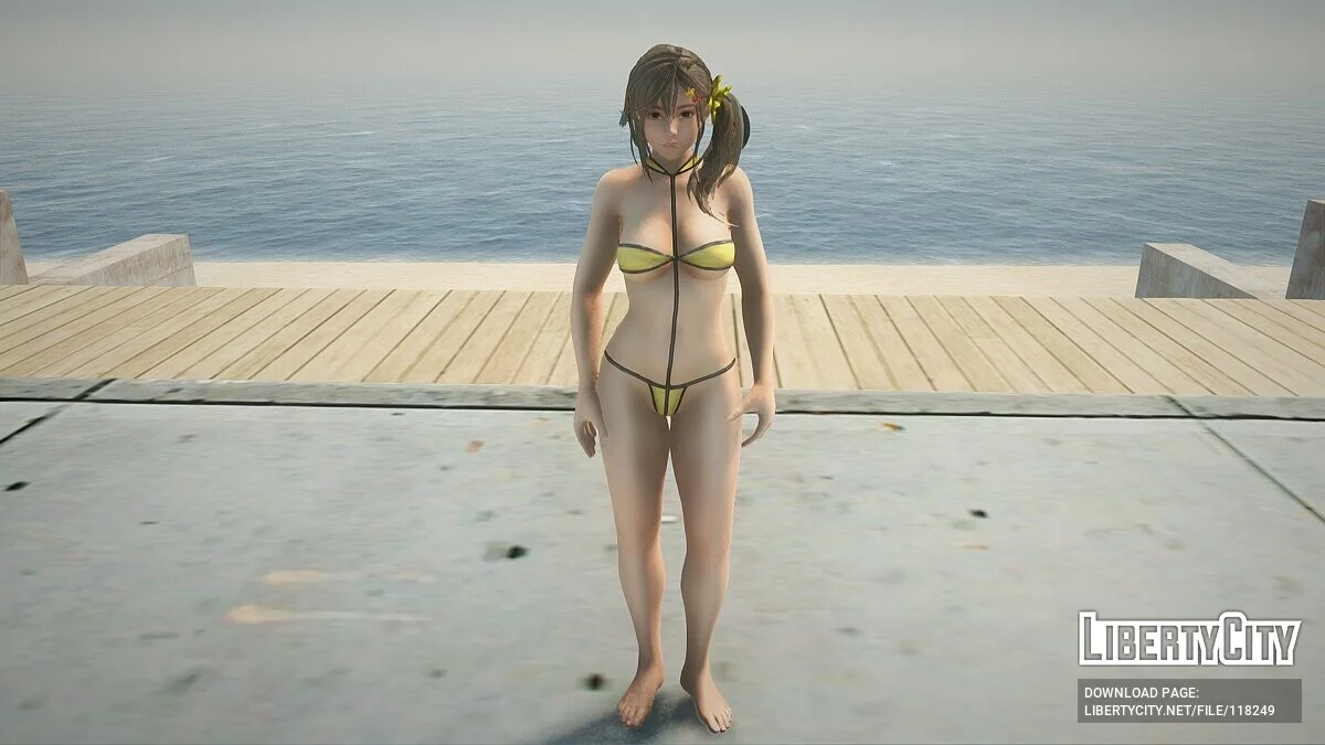 Мисаки в бикини из Dead Or Alive Xtreme Venus Vacation / GTA San Andreas