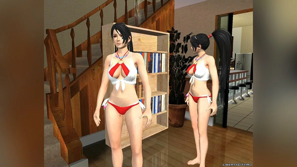 Momiji Hinode Swimsuit SSR [DL] From DOAXVV / GTA San Andreas