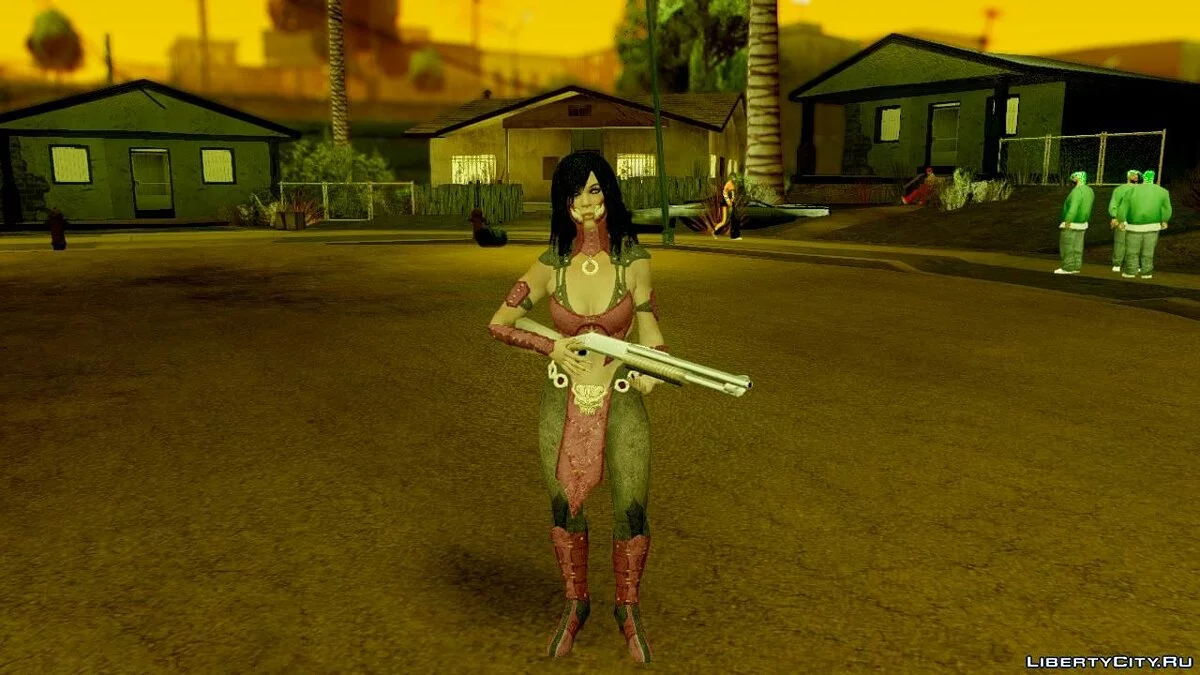 Mortal Kombat X Mileena / GTA San Andreas