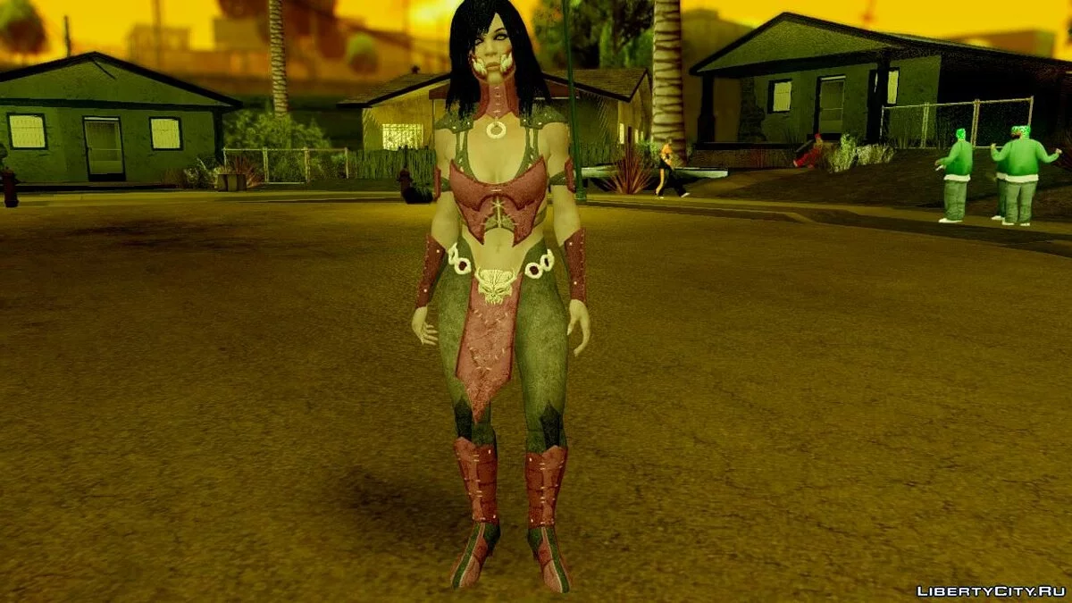 Mortal Kombat X Mileena / GTA San Andreas