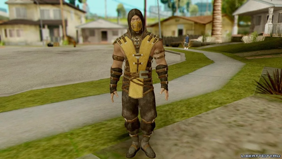 Mortal Kombat X Scoprion A / GTA San Andreas