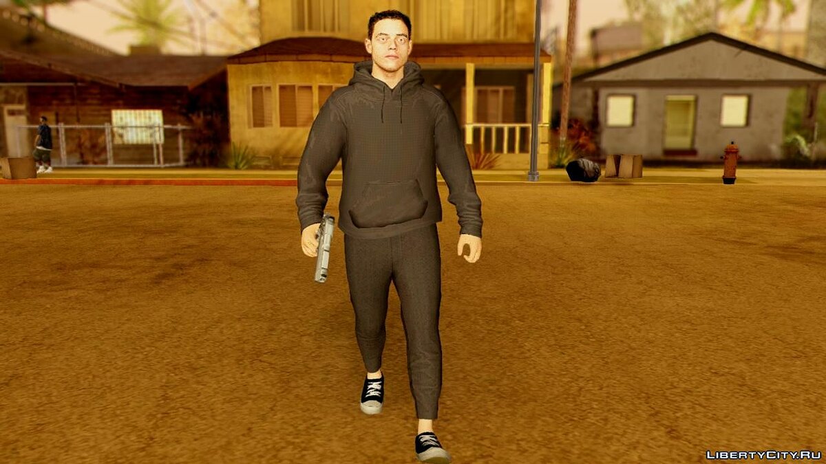 Скачать Mr Robot Elliot Alderson-Rami Malek для GTA San Andreas