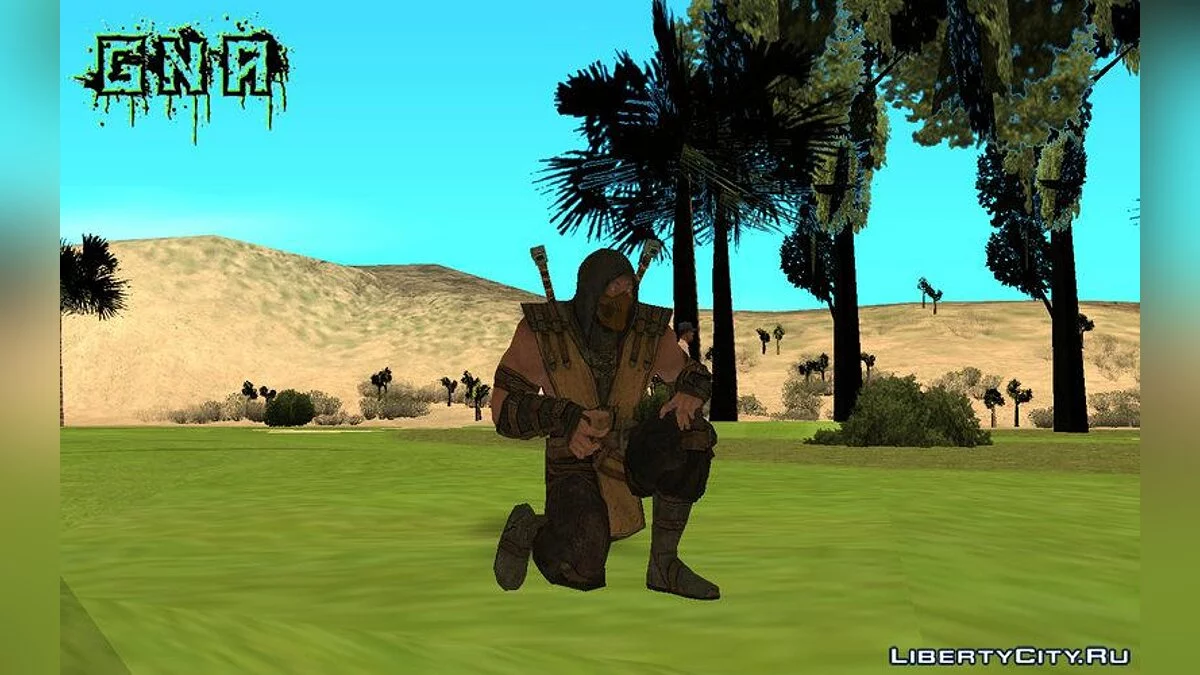 Ninjutsu Scorpion MKXM / GTA San Andreas