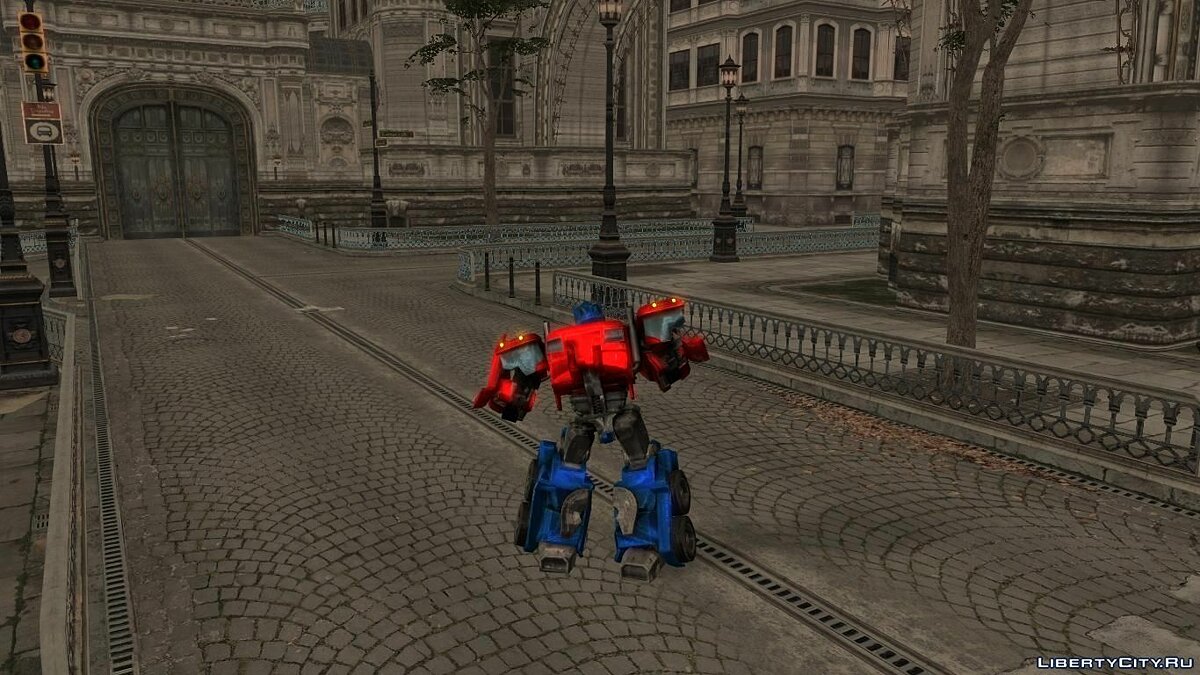 Скачать Optimus Prime (TRANSFORMERS: Forged to Fight) для GTA San Andreas