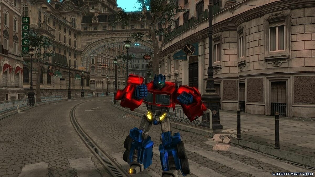 Скачать Optimus Prime (TRANSFORMERS: Forged to Fight) для GTA San Andreas