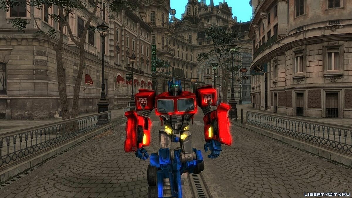 Скачать Optimus Prime (TRANSFORMERS: Forged to Fight) для GTA San Andreas