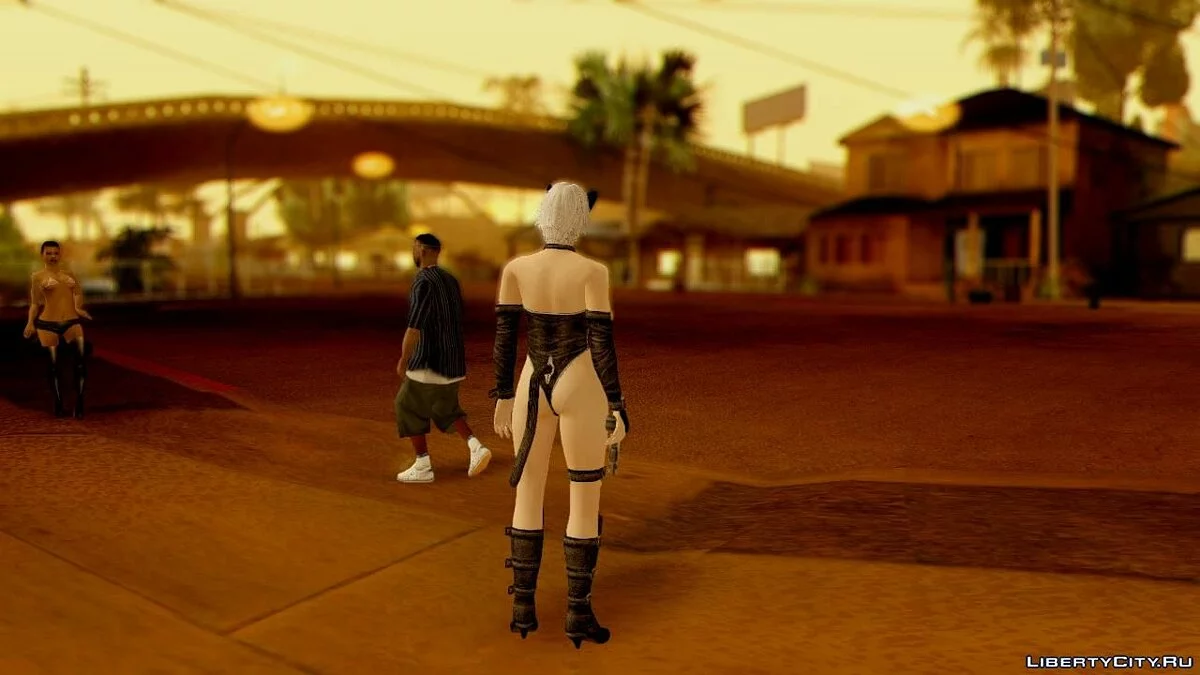 Dead Or Alive 5 Christie Kitty / GTA San Andreas