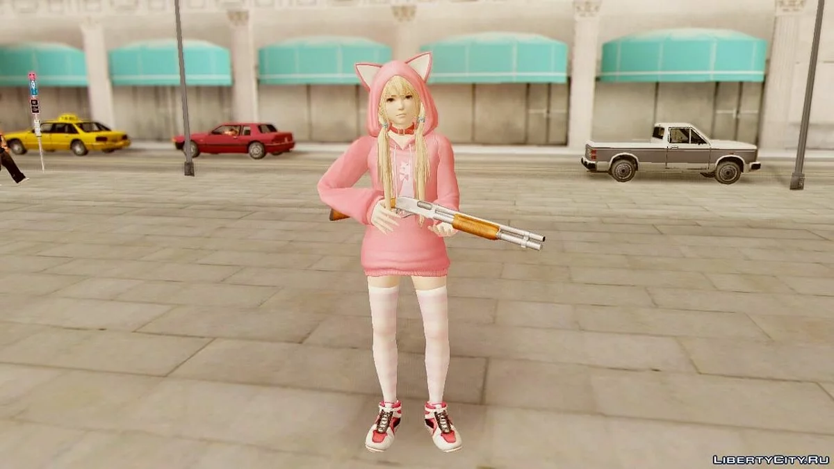 Dead Or ALive 5 LR Marie Rose Newcomer Set / GTA San Andreas