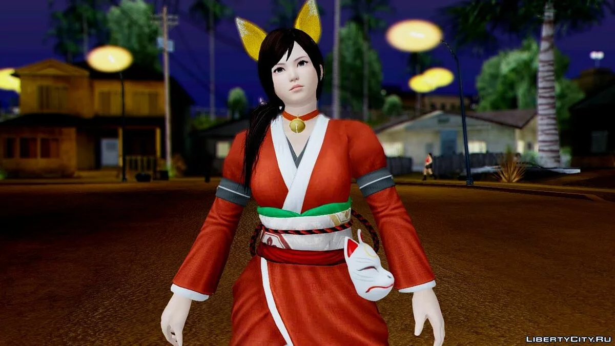 Dead Or Alive 5 Ultimate Kokoro Halloween 2014 Kitty / GTA San Andreas