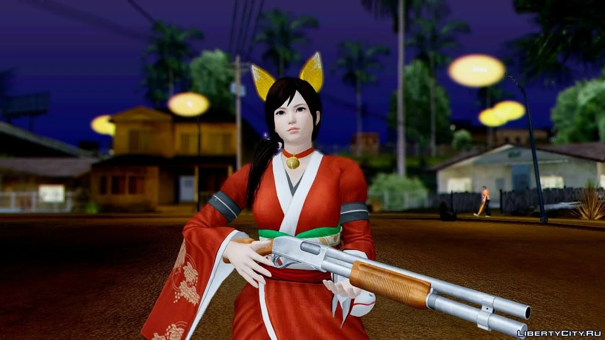 Dead Or Alive 5 Ultimate Kokoro Halloween 2014 Kitty / GTA San Andreas