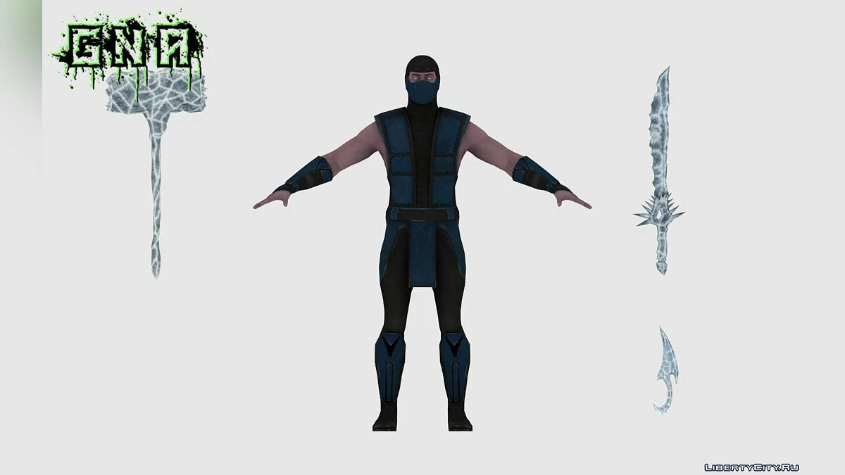 Klassic Sub-Zero MKXM / GTA San Andreas