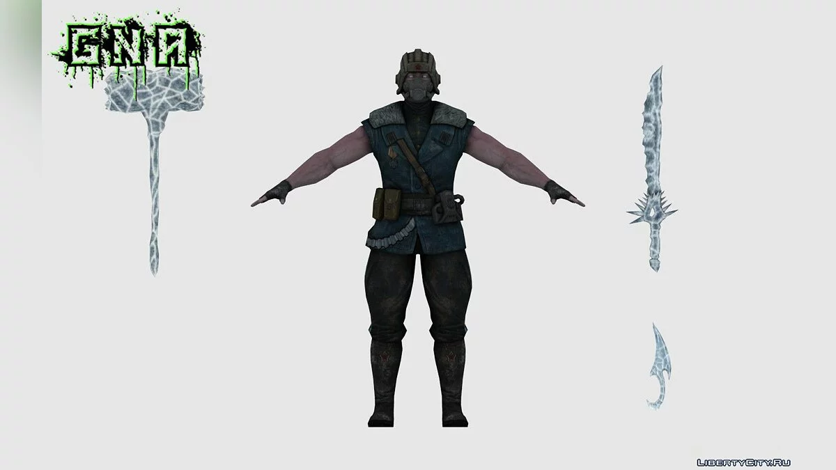 Kold War Sub-Zero MKXM / GTA San Andreas