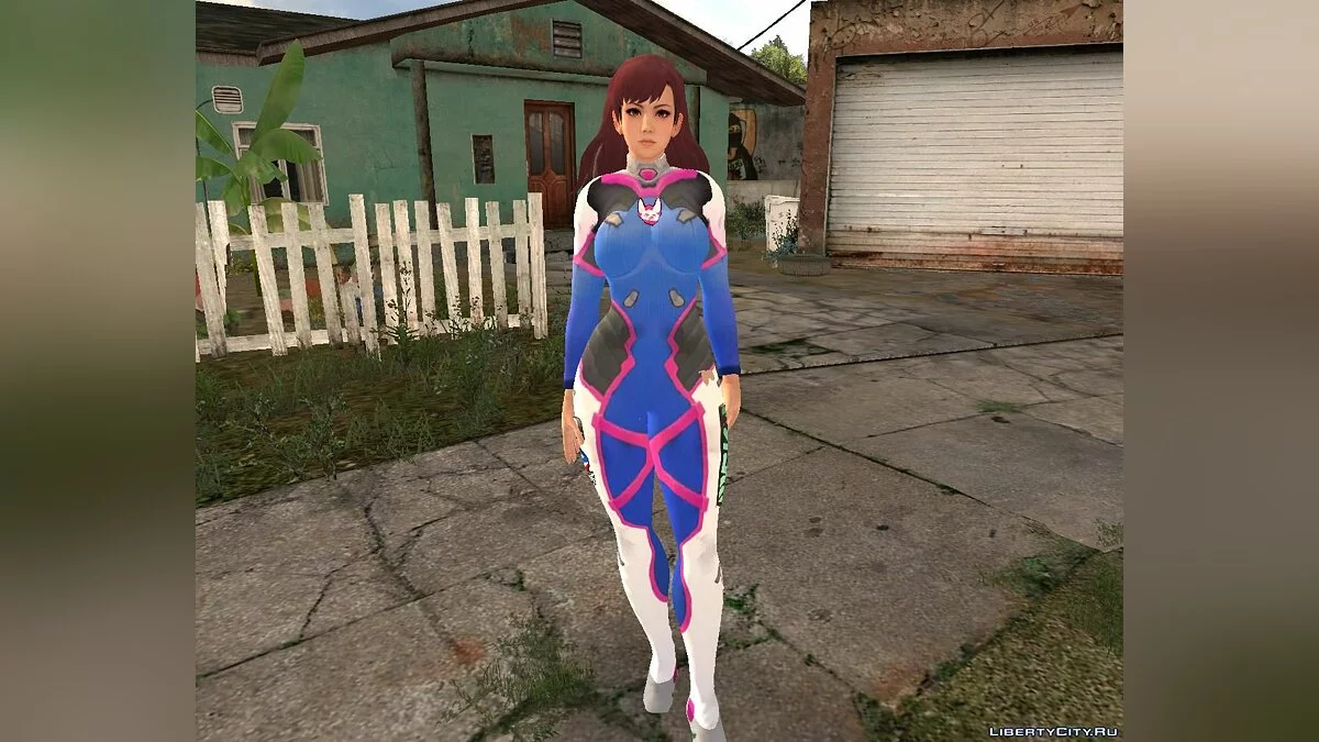 Mai Shiranui [D.Va Costume] From DOA5LR / GTA San Andreas