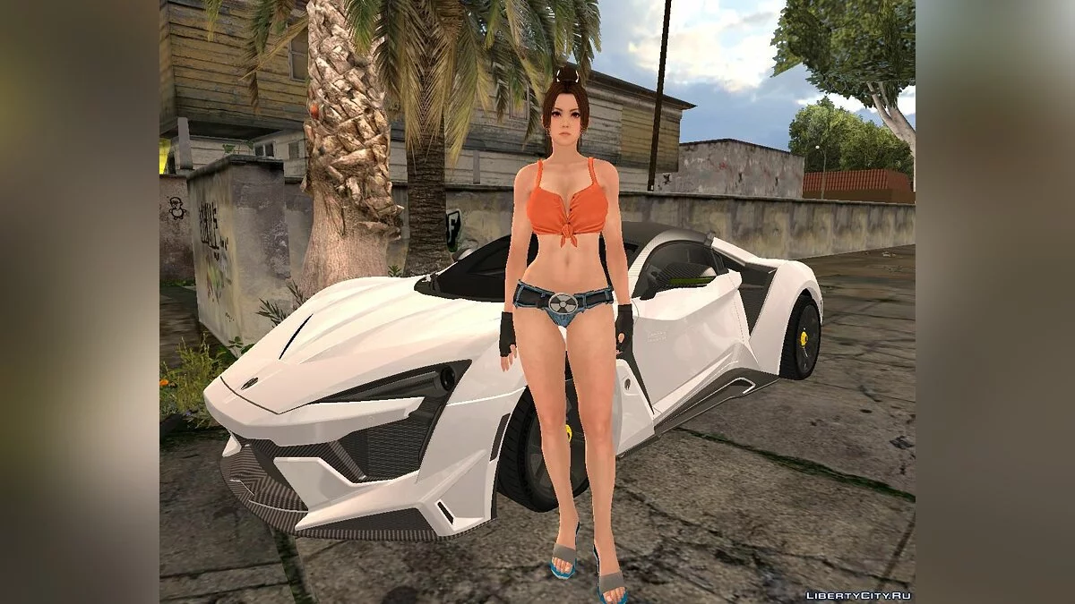 Mai Shiranui [Hot Pants] From DOA5LR / GTA San Andreas
