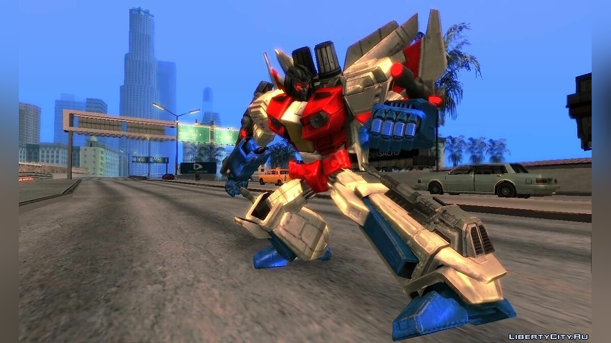 Скачать Starscream (TRANSFORMERS: Forged to Fight) для GTA San Andreas