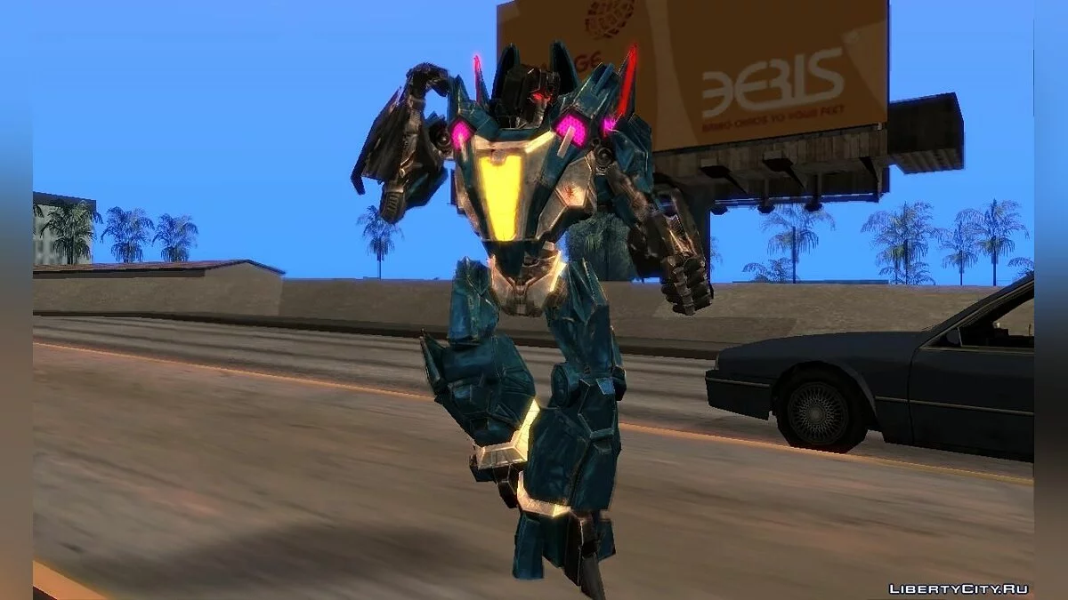 Starscream (Transformers: War for Cybertron) / GTA San Andreas