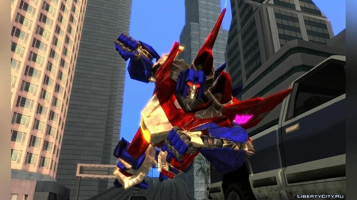 Starscream (Transformers: War for Cybertron) / GTA San Andreas