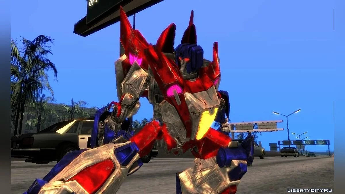 Starscream (Transformers: War for Cybertron) / GTA San Andreas