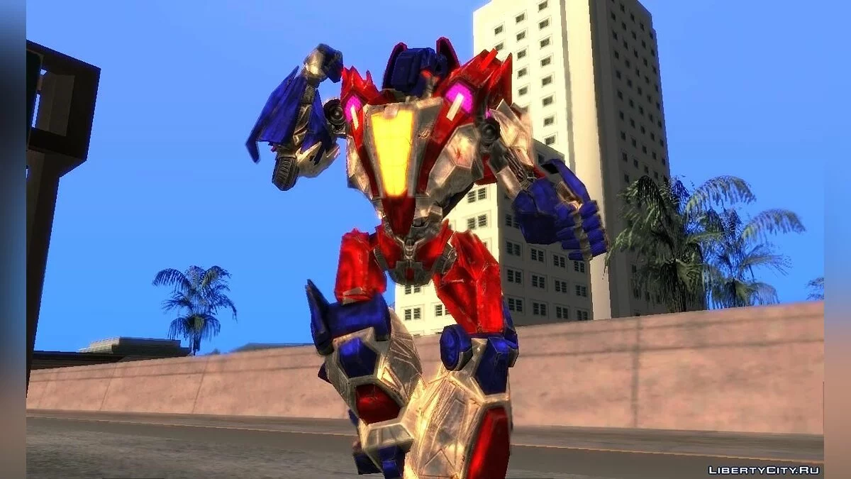 Starscream (Transformers: War for Cybertron) / GTA San Andreas