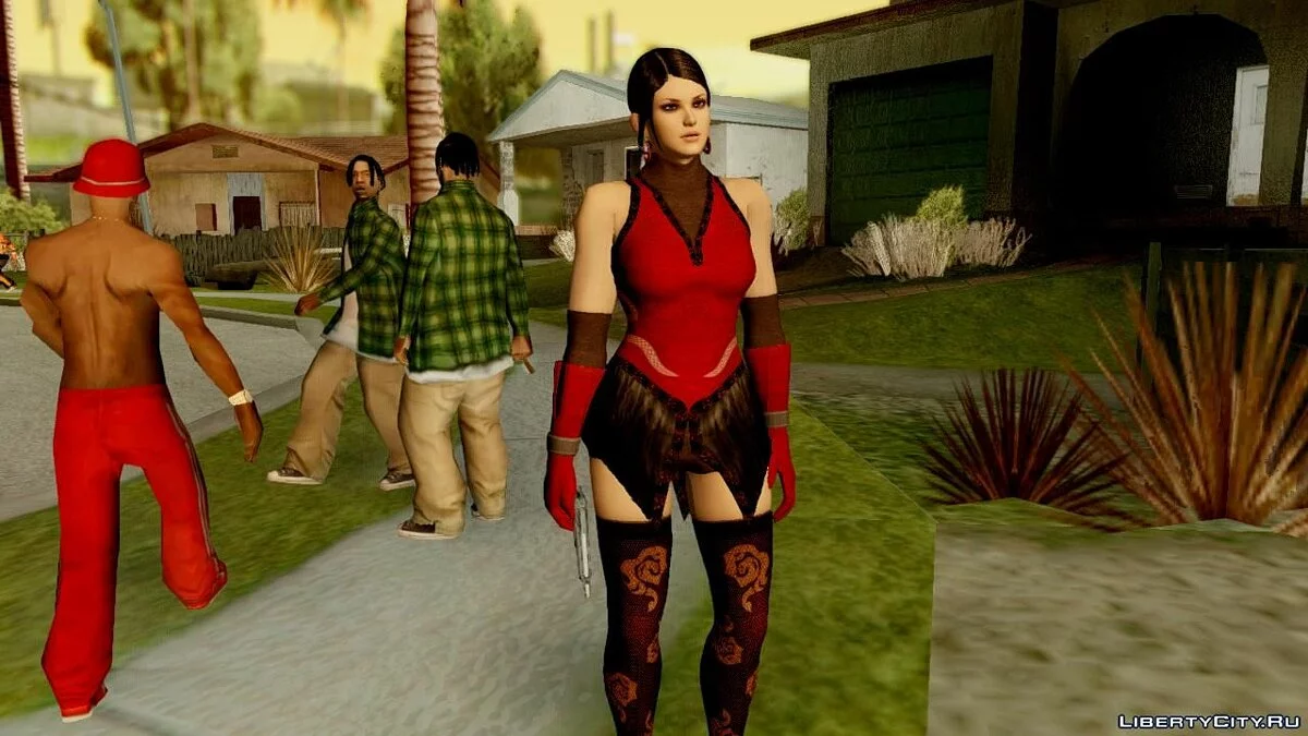 Tekken Tag Tournament 2 Zafina Dress / GTA San Andreas