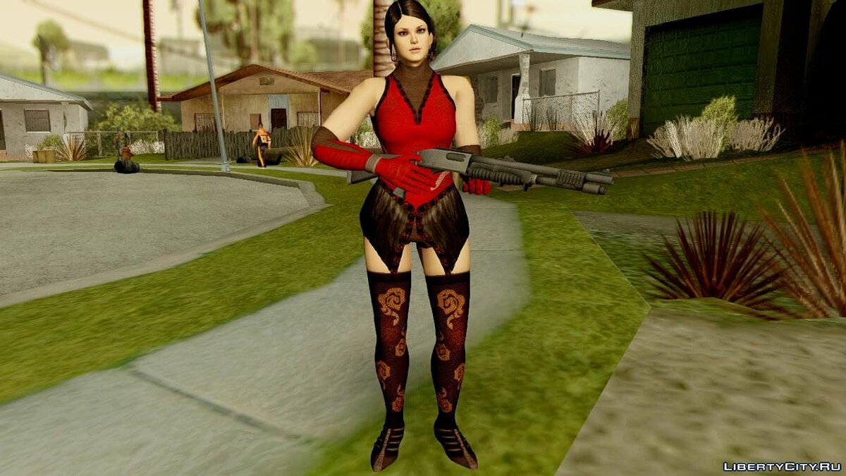 Скачать Tekken Tag Tournament 2 Zafina Dress для GTA San Andreas