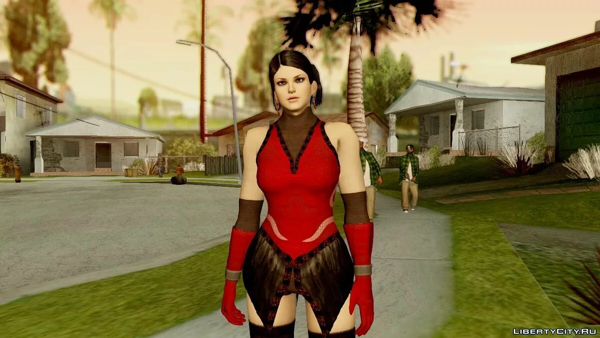 Tekken Tag Tournament 2 Zafina Dress / GTA San Andreas