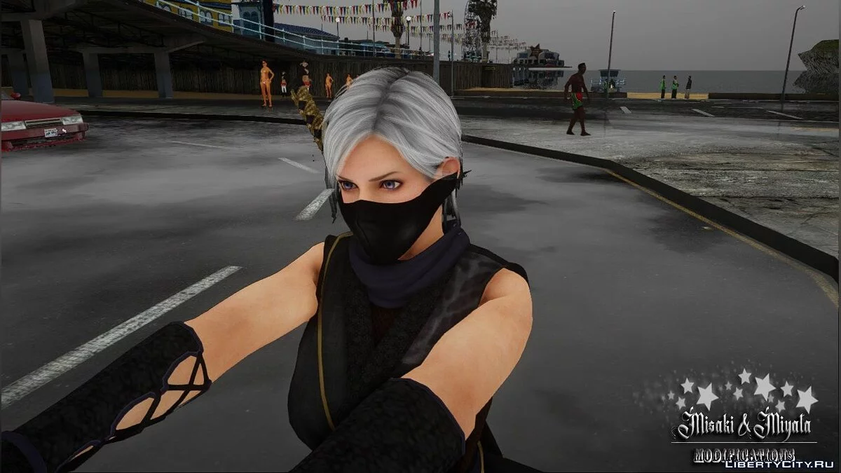 Christie Ninja costume / GTA San Andreas