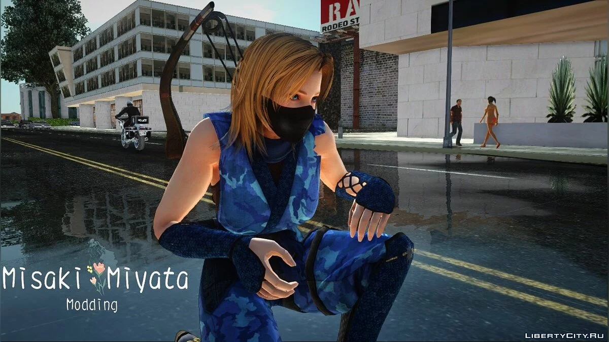 Tina Ninja costume / GTA San Andreas