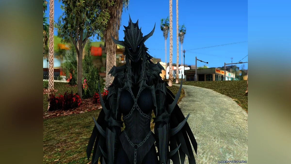 Vindictus - Female Dark Knight tranform / GTA San Andreas