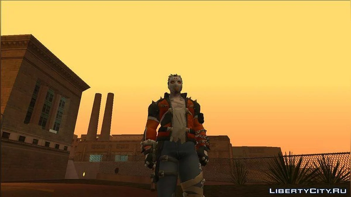 Slasher 76 из  Overwatch / GTA San Andreas