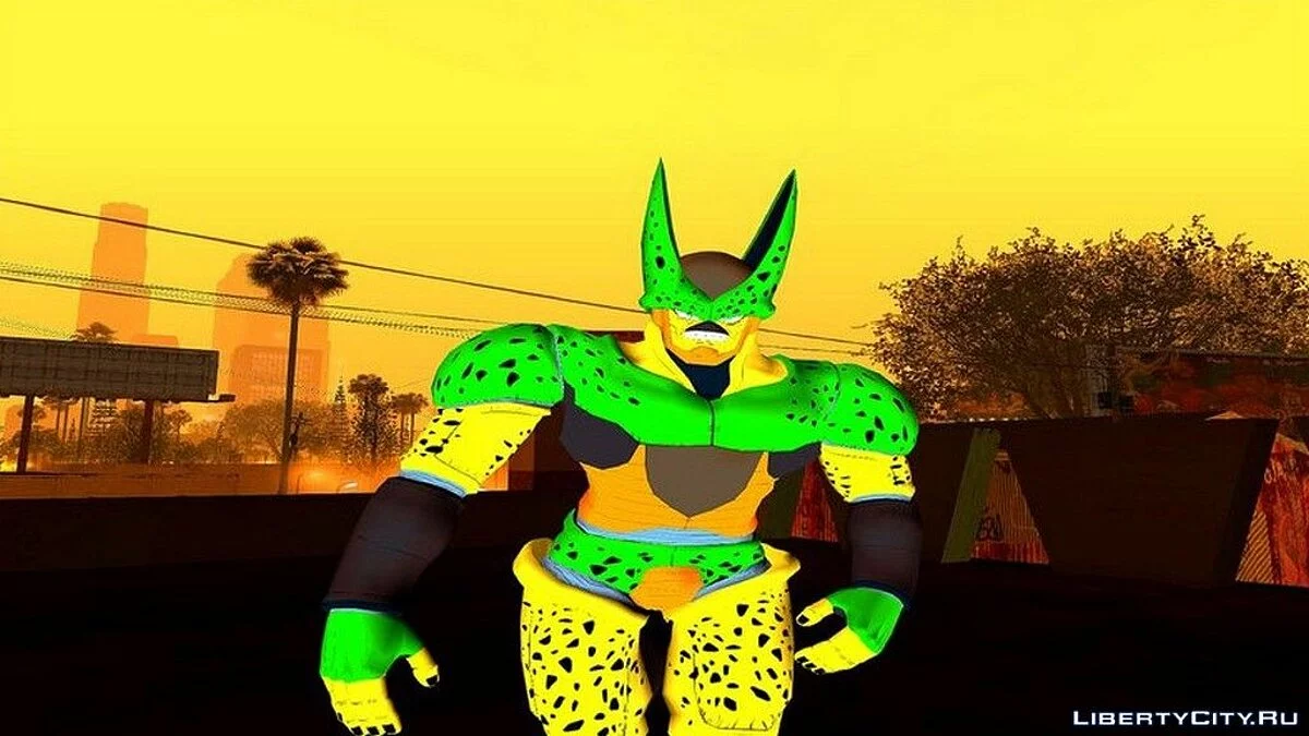 Cell Segunda из игры Dragon Ball Z / GTA San Andreas