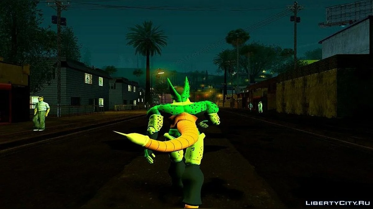 Cell Segunda из игры Dragon Ball Z / GTA San Andreas