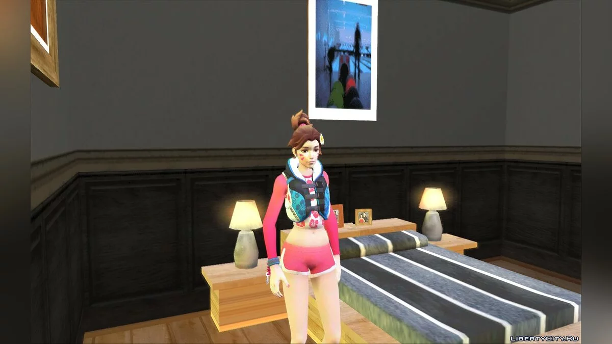 D.Va Waveracer из Overwatch / GTA San Andreas