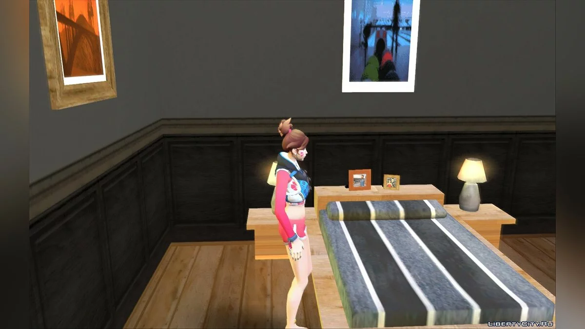 D.Va Waveracer из Overwatch / GTA San Andreas