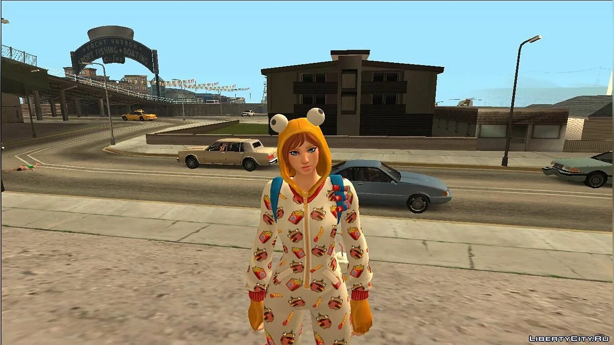 DurrBurger PJ -  Девушка из Fortnite / GTA San Andreas
