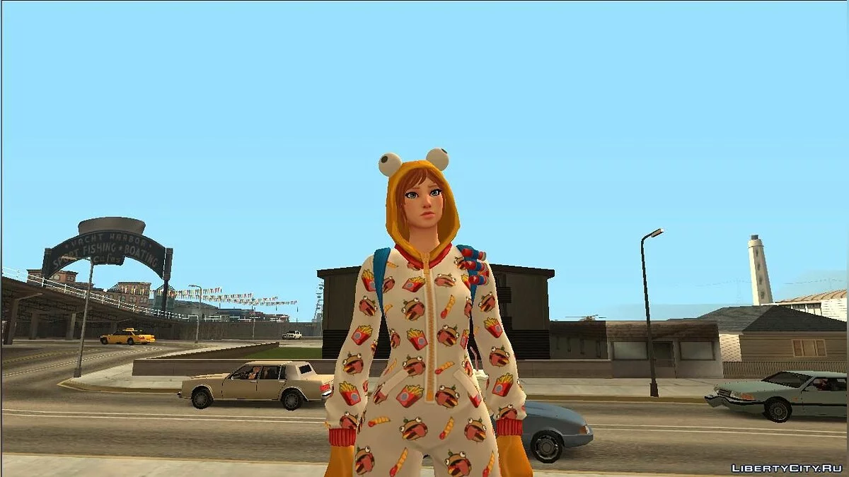 DurrBurger PJ -  Девушка из Fortnite / GTA San Andreas