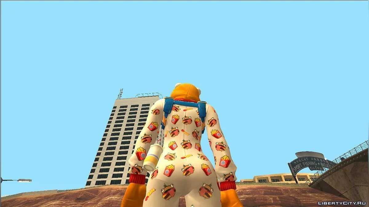 DurrBurger PJ -  Девушка из Fortnite / GTA San Andreas
